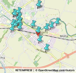 Mappa Via Belle, 35042 Este PD, Italia (1.0875)