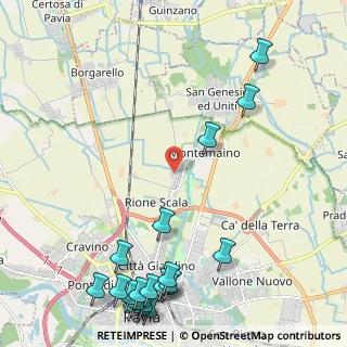 Mappa Via Monsignor Faustino Gianani, 27100 Pavia PV, Italia (3.187)