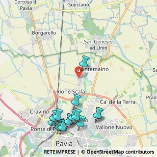 Mappa Via Monsignor Faustino Gianani, 27100 Pavia PV, Italia (2.62143)