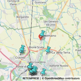 Mappa Via Monsignor Faustino Gianani, 27100 Pavia PV, Italia (3.11769)