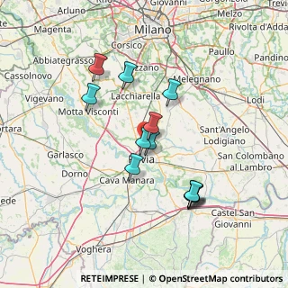 Mappa Via Monsignor Faustino Gianani, 27100 Pavia PV, Italia (12.64167)