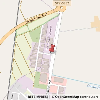 Mappa Via dell' artigianato 38, 46047 Porto Mantovano, Mantova (Lombardia)