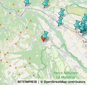 Mappa Piazza XXV Aprile, 10070 Fiano TO, Italia (5.96833)