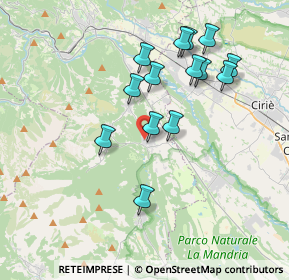 Mappa Piazza XXV Aprile, 10070 Fiano TO, Italia (3.50714)