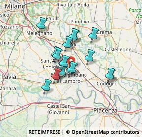 Mappa Via delle Forze Armate, 26812 Borghetto Lodigiano LO, Italia (10.26706)
