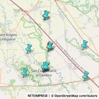 Mappa Via delle Forze Armate, 26812 Borghetto Lodigiano LO, Italia (4.35333)