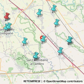 Mappa Via delle Forze Armate, 26812 Borghetto Lodigiano LO, Italia (5.87875)