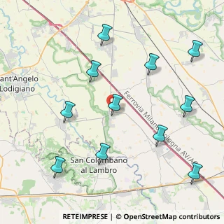 Mappa Via delle Forze Armate, 26812 Borghetto Lodigiano LO, Italia (4.76636)