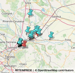 Mappa 10037 Torrazza Piemonte TO, Italia (12.4205)