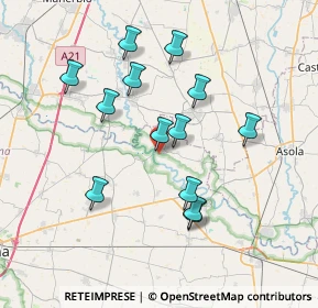 Mappa Vicolo Croce, 26032 Ostiano CR, Italia (6.80231)