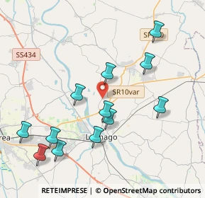 Mappa SP 44b, 37045 Legnago VR, Italia (4.245)