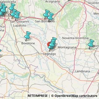 Mappa SP44b, 37040 Legnago VR, Italia (28.02833)