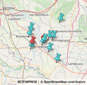 Mappa SP 44b, 37045 Legnago VR, Italia (9.03818)