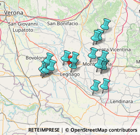 Mappa SP 44b, 37045 Legnago VR, Italia (11.92333)