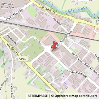 Mappa Via degli Artigiani, 4, 35042 Este, Padova (Veneto)