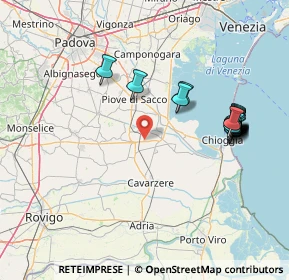 Mappa 35020 Correzzola PD, Italia (16.7065)