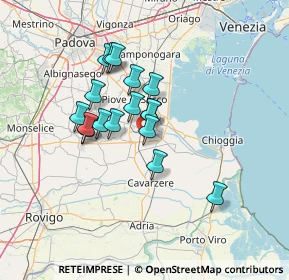 Mappa 35020 Correzzola PD, Italia (10.63294)