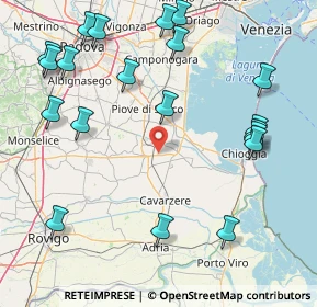 Mappa 35020 Correzzola PD, Italia (20.6305)