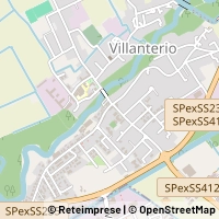 Kaart Villanterio