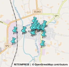 Mappa Via P. Tosio, 46041 Asola MN, Italia (0.4825)