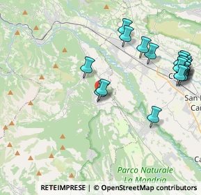 Mappa Via Montebasso, 10070 Fiano TO, Italia (4.99)