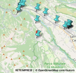 Mappa Via Montebasso, 10070 Fiano TO, Italia (5.77421)