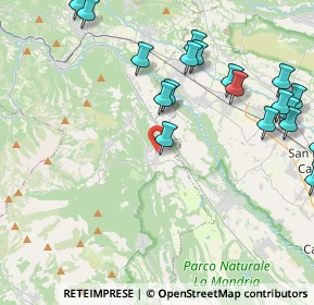 Mappa Via Montebasso, 10070 Fiano TO, Italia (5.2725)