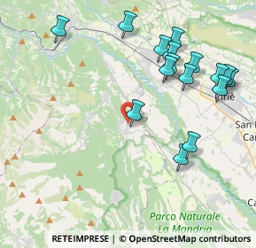 Mappa Via Montebasso, 10070 Fiano TO, Italia (4.495)