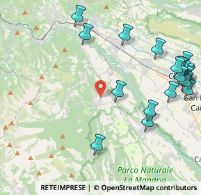 Mappa Via Montebasso, 10070 Fiano TO, Italia (5.396)