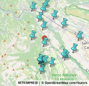 Mappa Via Montebasso, 10070 Fiano TO, Italia (4.219)