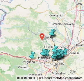 Mappa Via Montebasso, 10070 Fiano TO, Italia (15.548)