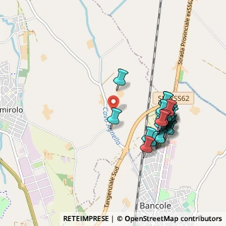 Mappa Strada Roverbella Bancole, 46045 Marmirolo MN, Italia (0.95357)