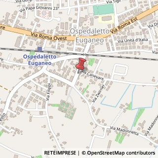 Mappa Via IV Novembre, 65, 35045 Ospedaletto Euganeo, Padova (Veneto)