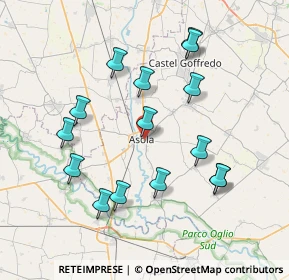 Mappa Via Giovanni da Asola, 46041 Asola MN, Italia (7.62067)