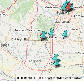 Mappa Via Atheste, 35042 Este PD, Italia (19.46125)
