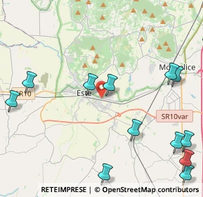 Mappa Via Atheste, 35042 Este PD, Italia (6.13571)