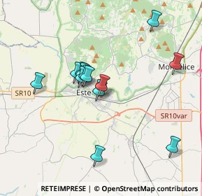 Mappa Via Atheste, 35042 Este PD, Italia (3.21769)