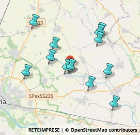 Mappa Località Mulini, 27010 Cura Carpignano PV, Italia (3.50846)