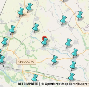 Mappa Località Mulini, 27010 Cura Carpignano PV, Italia (6.342)