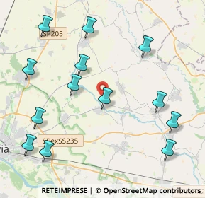 Mappa Località Mulini, 27010 Cura Carpignano PV, Italia (4.89615)
