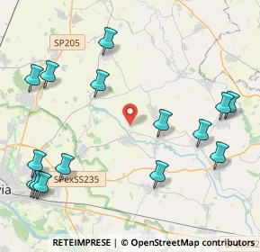 Mappa Località Mulini, 27010 Cura Carpignano PV, Italia (5.31733)