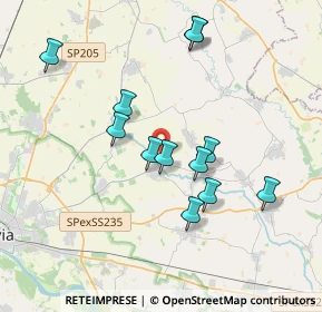 Mappa Località Mulini, 27010 Cura Carpignano PV, Italia (3.44)