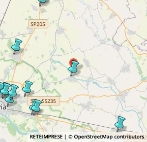 Mappa Località Mulini, 27010 Cura Carpignano PV, Italia (6.87923)