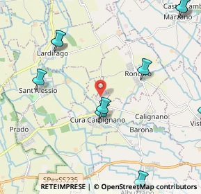 Mappa Località Mulini, 27010 Cura Carpignano PV, Italia (2.92727)