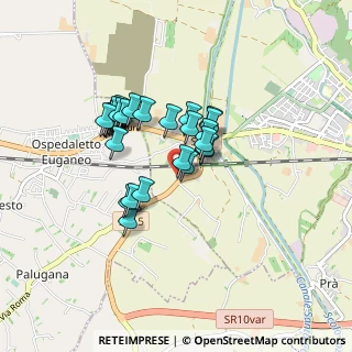 Mappa Via Peagnola, 35042 Este PD, Italia (0.67407)