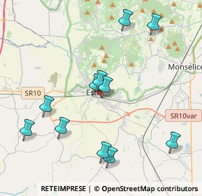 Mappa Via Rovigo, 35042 Este PD, Italia (4.20273)