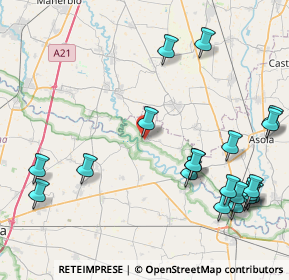 Mappa Via A. Moro, 26032 Ostiano CR, Italia (10.5575)