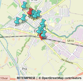 Mappa Via Canevedo, 35042 Este PD, Italia (0.915)