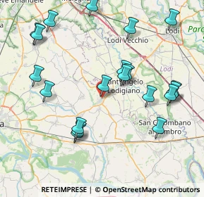 Mappa Via Santa Maria, 27019 Villanterio PV, Italia (8.925)