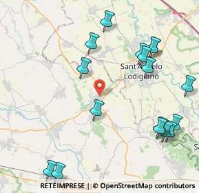 Mappa Via Santa Maria, 27019 Villanterio PV, Italia (5.477)